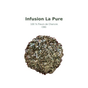 infusion CBG La Pure 100 % Fleurs de chanvre