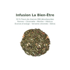 Infusion La Bien-Être, mélange de plantes