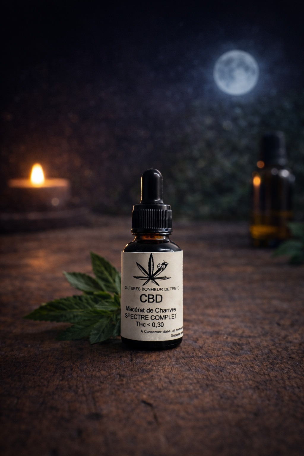 Huile CBD full spectrum artisanale