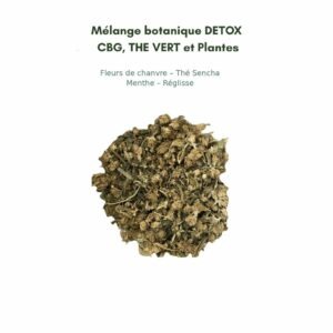 Detox cbg thé vert et plantes