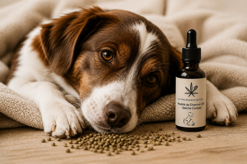 cbg pour chien anxieux