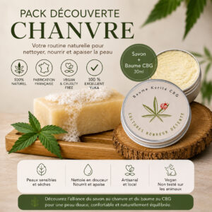 pack découverte baume et savon cbg